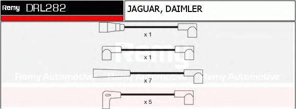 Ккомплект проводов зажигания DRL282 DELCO REMY