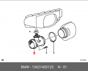 Расходомер воздуха 13 62 1 403 123 BMW