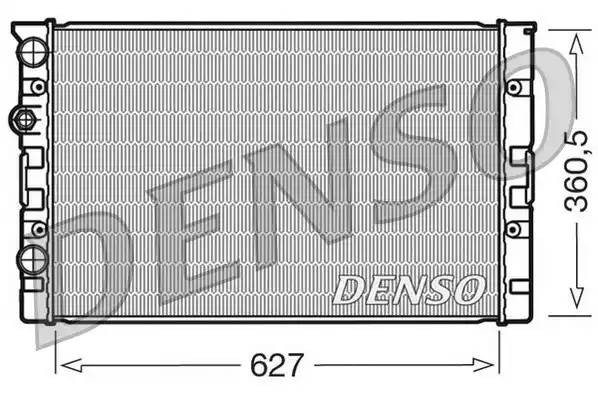 Радиатор, охлаждение двигател DRM26006 DENSO