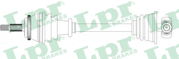Приводной вал DS39126 LPR