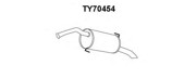 Глушитель выхлопных газов конечный TY70454 VENEPORTE