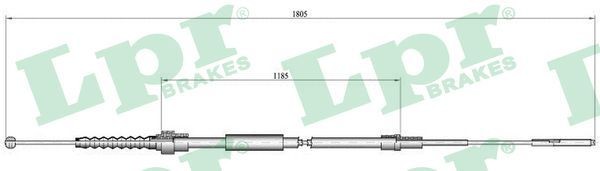 Приводной вал DS51124 LPR