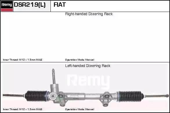 Рулевой механизм DSR219L DELCO REMY