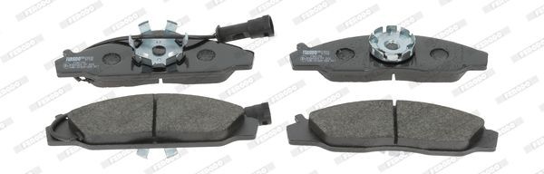 Комплект тормозных колодок, диско FDB1156 FERODO