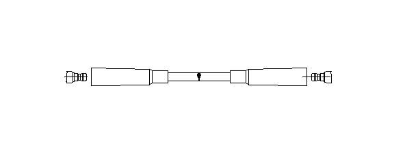 Провод зажигания 66165 BREMI