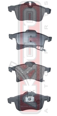 Колодки тормозные дисковые AKD-0355 AKYOTO