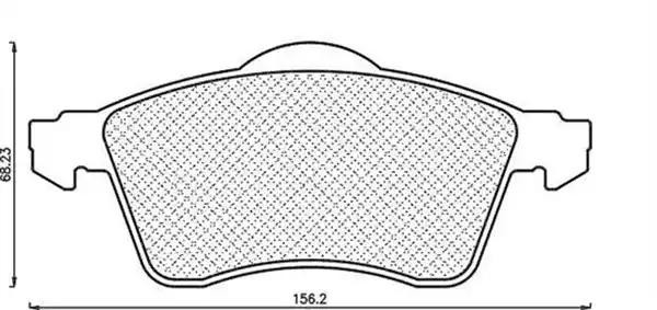 Комплект тормозных колодок, диско 430216170419 MAGNETI MARELLI