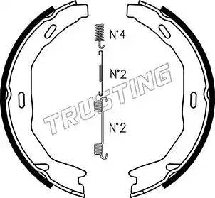 Комплект тормозных колодок, стояночная тормозная система 052132K TRUSTING