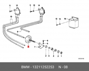 Карбюратор 13 21 1 252 253 BMW