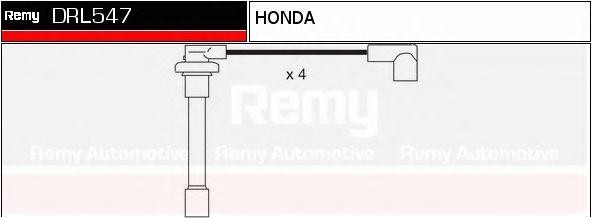 Ккомплект проводов зажигания DRL547 DELCO REMY