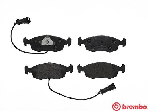 Комплект тормозных колодок, диско P24007 BREMBO