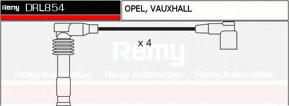 Ккомплект проводов зажигания DRL854 DELCO REMY