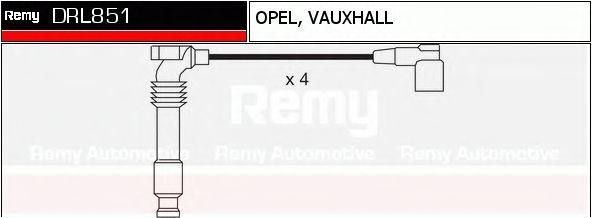 Ккомплект проводов зажигания DRL851 DELCO REMY