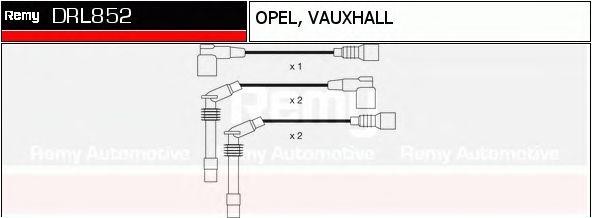 Ккомплект проводов зажигания DRL852 DELCO REMY