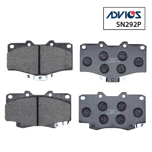 Колодки тормозные дисковые SN292P ADVICS