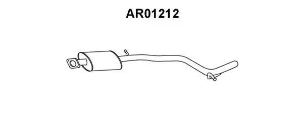 Предглушитель выхлопных газов AR01212 VENEPORTE