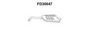 Глушитель выхлопных газов конечный FD30647 VENEPORTE