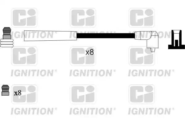 Ккомплект проводов зажигания XC984 QUINTON HAZELL