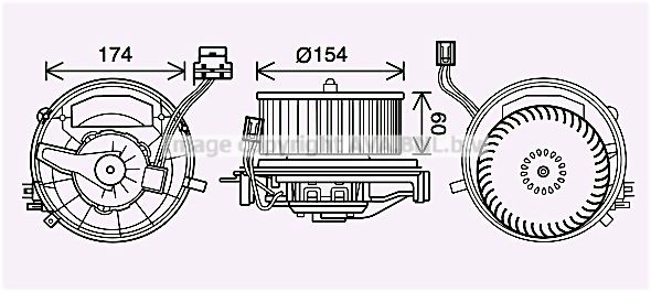 Испаритель кондиционера MSV001 AVA