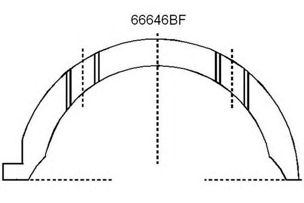 Подшипник 66646BF GLYCO