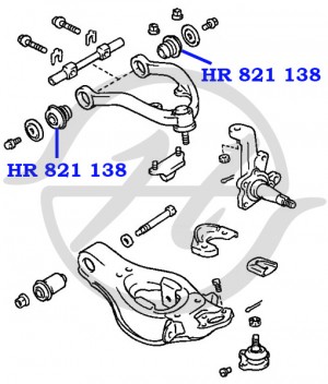 Сайлентблок HR 821 138 HANSE