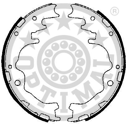 Комплект тормозных колодок BB-3881 OPTIMAL