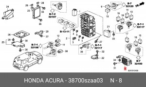 Деталь 38700SZAA03 HONDA