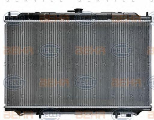 Радиатор, охлаждение двигател 8MK 376 724-671 HELLA