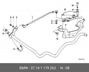 Выключатель 37 14 1 179 262 BMW