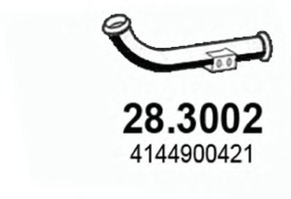 Выпускной трубопровод 283002 ASSO