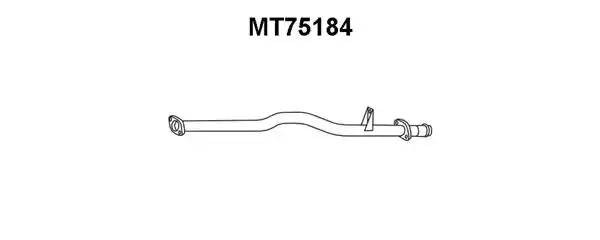 Выпускной трубопровод MT75184 VENEPORTE
