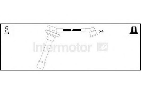 Ккомплект проводов зажигания 73061 STANDARD