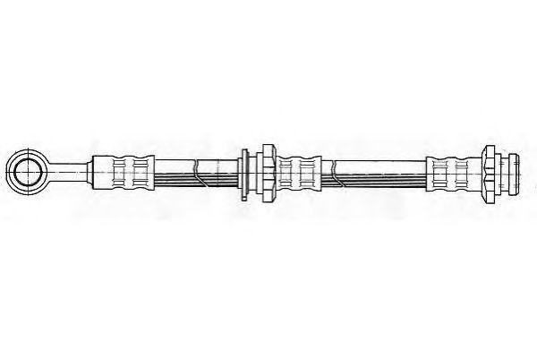 Тормозной шланг FHY2233 FERODO