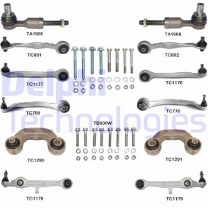 Ремкомплект, поперечный рычаг подвески TC1500KIT DELPHI