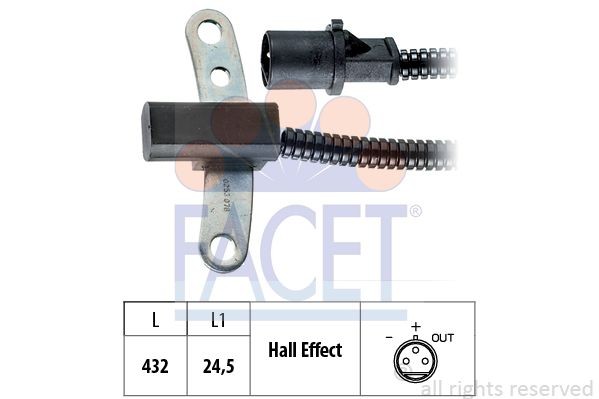 Катушка зажигания 9.6129 FACET