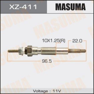 Свеча накаливания XZ-411 MASUMA
