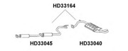 Глушитель выхлопных газов конечный HD33164 VENEPORTE