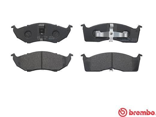 Комплект тормозных колодок, диско P11008 BREMBO