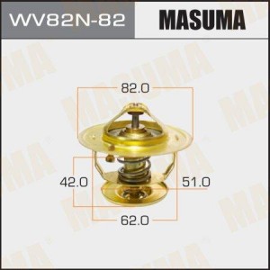 Термостат системы охлаждения WV82N-82 MASUMA