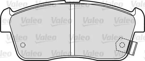 Комплект тормозных колодок, диско 598832 VALEO PHC