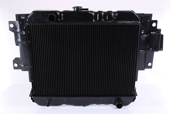 Радиатор, охлаждение двигател 62880A NISSENS
