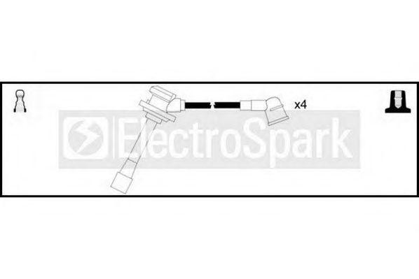 Ккомплект проводов зажигания OEK768 STANDARD