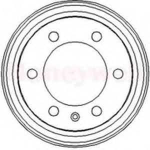 Тормозной барабан 329009B BENDIX JURID