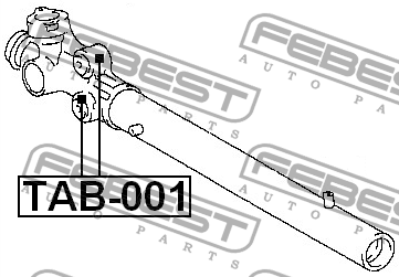 Сайлентблок TAB-001 FEBEST