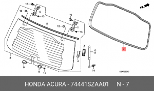 Деталь 74441SZAA01 HONDA