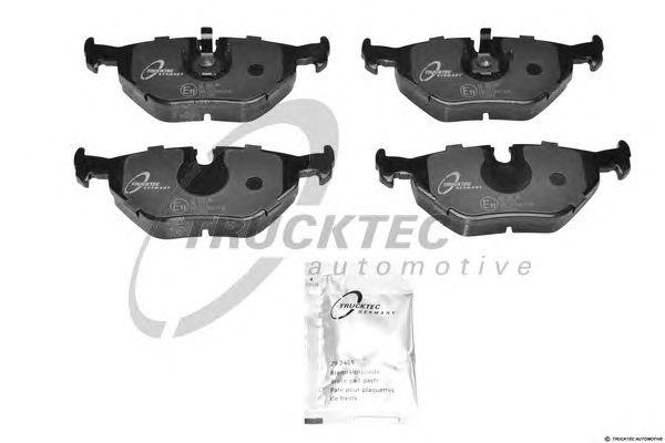 Комплект тормозных колодок, диско 08.34.106 TRUCKTEC