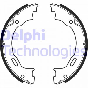 Комплект тормозных колодок, стояночная тормозная система LS1922 DELPHI