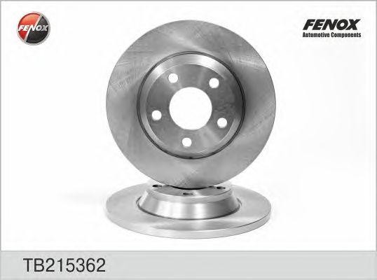 Диск тормозной TB215362 FENOX