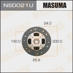 Диск сцепления NSD021U MASUMA
