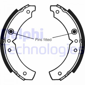 Комплект тормозных колодок LS1045 DELPHI